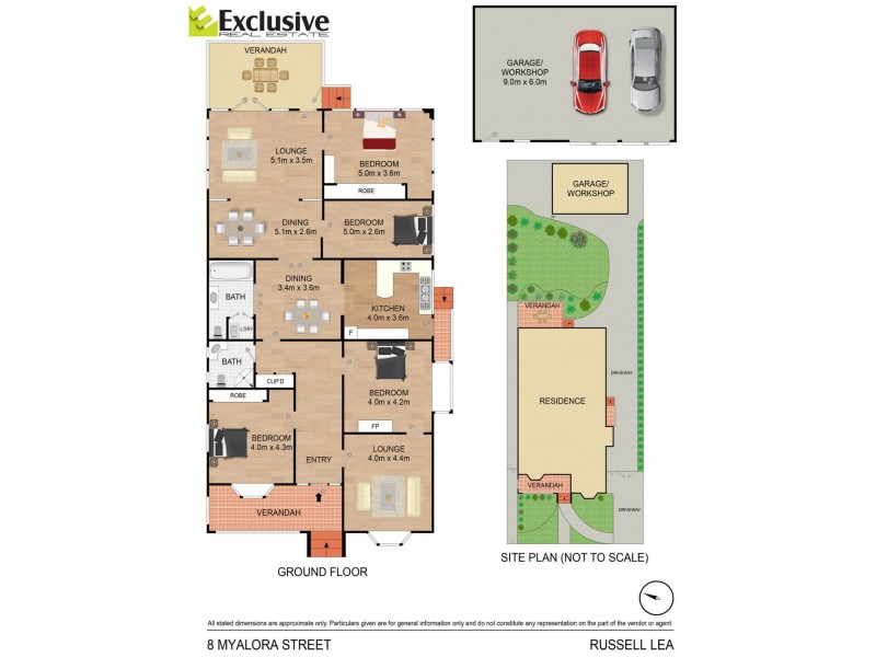 8 Myalora Street, Russell Lea NSW 2046 Floorplan