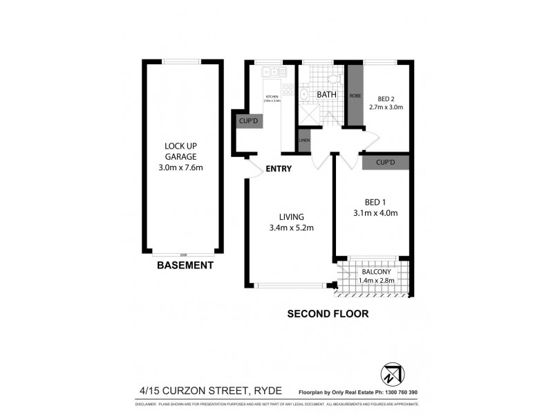 4/15 Curzon Street, Ryde NSW 2112 Floorplan