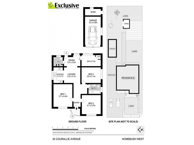 32 Courallie Avenue, Homebush West NSW 2140 Floorplan