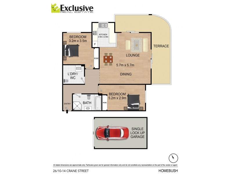 26/10-14  Crane Street, Homebush NSW 2140 Floorplan