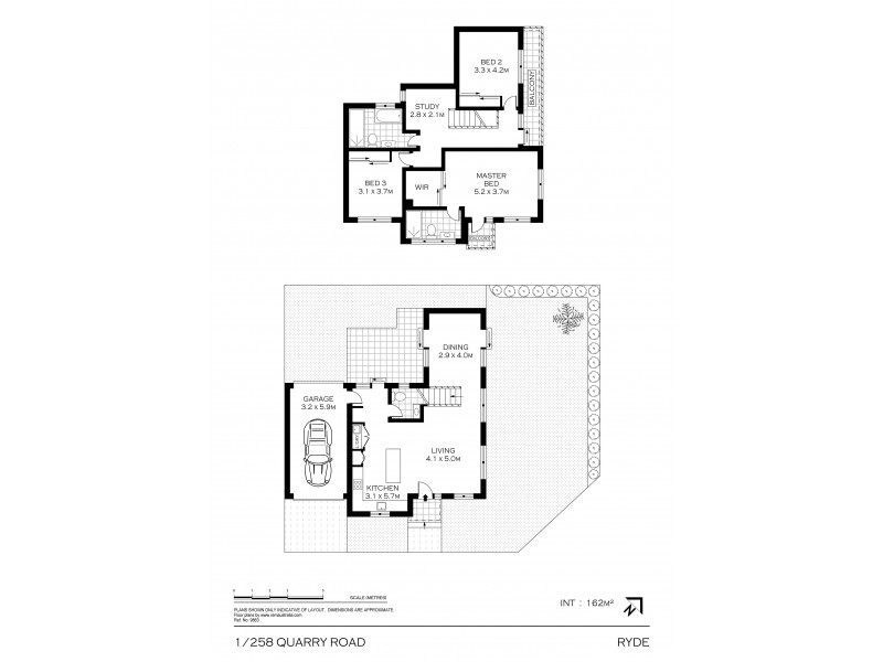 1/258 Quarry Road, Ryde NSW 2112 Floorplan