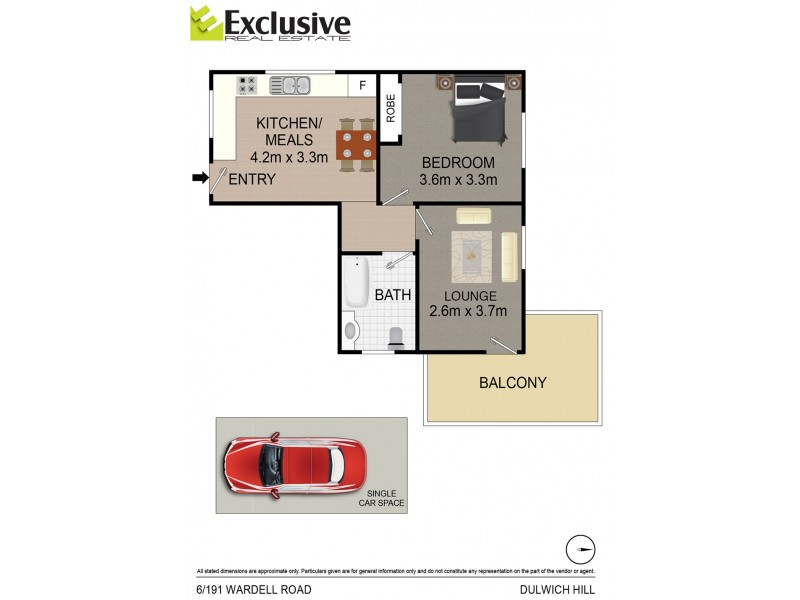 6/191 Wardell Road, Dulwich Hill NSW 2203 Floorplan