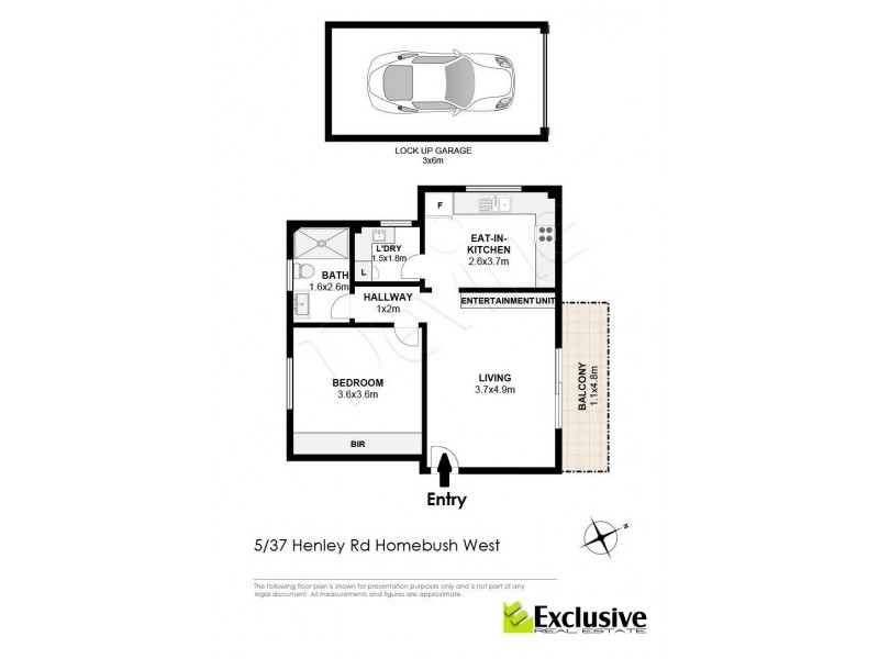 5/37 Henley Road, Homebush West NSW 2140 Floorplan