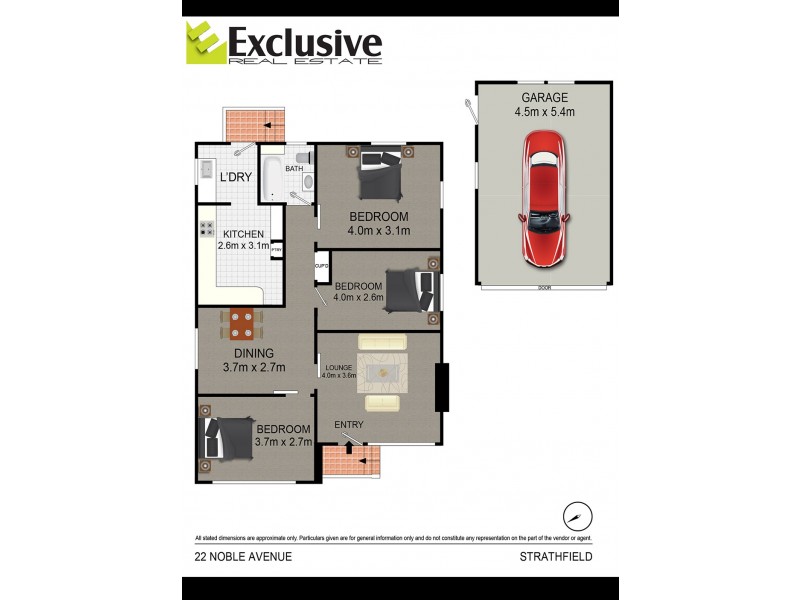 22 Noble Avenue, Strathfield NSW 2135 Floorplan