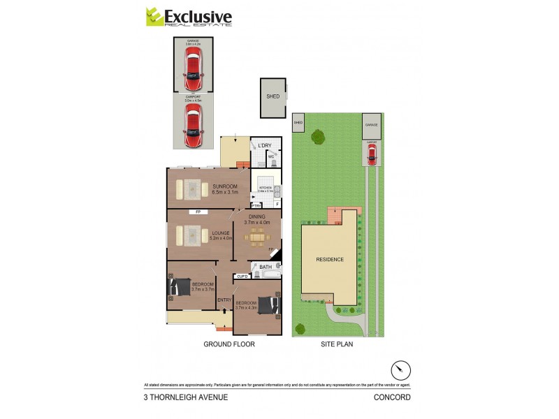 3 Thornleigh Avenue, Concord NSW 2137 Floorplan