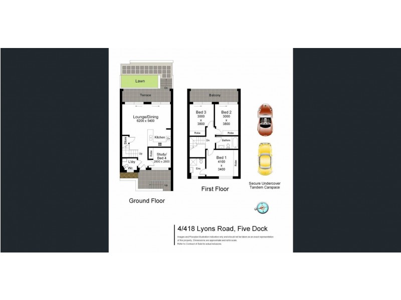 4/418 Lyons Road, Five Dock NSW 2046 Floorplan