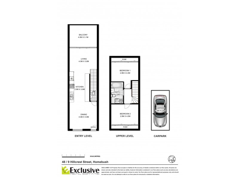 48/9-19 Hillcrest Street, Homebush NSW 2140 Floorplan