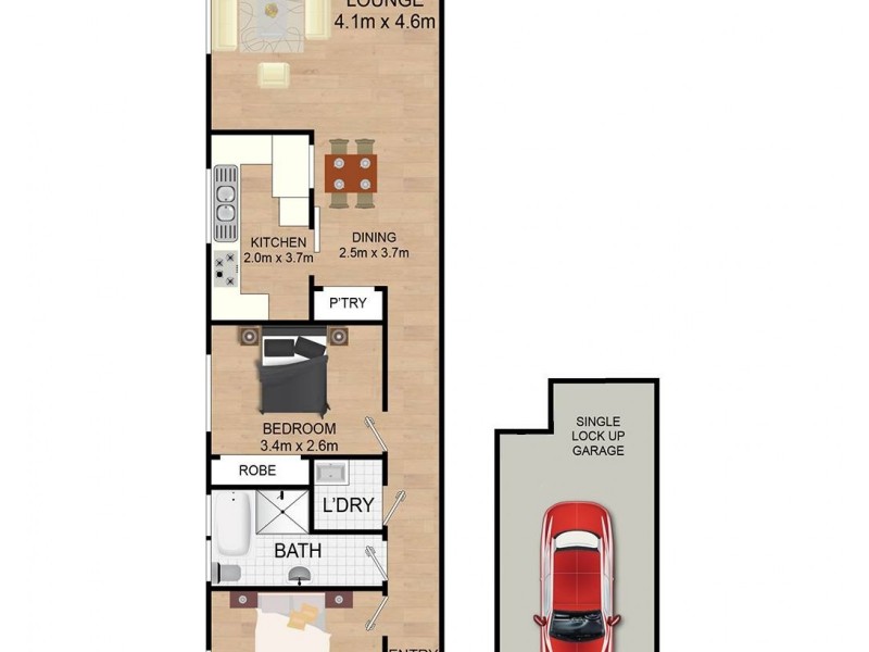 15/8-10 Morwick Street, Strathfield NSW 2135 Floorplan