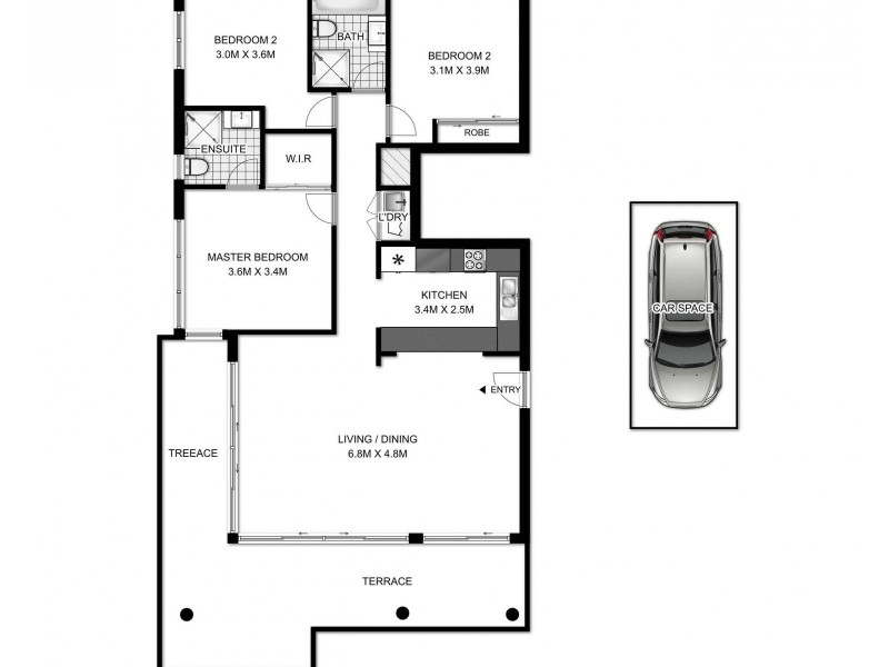 11/8 Bennett Street, Mortlake NSW 2137 Floorplan
