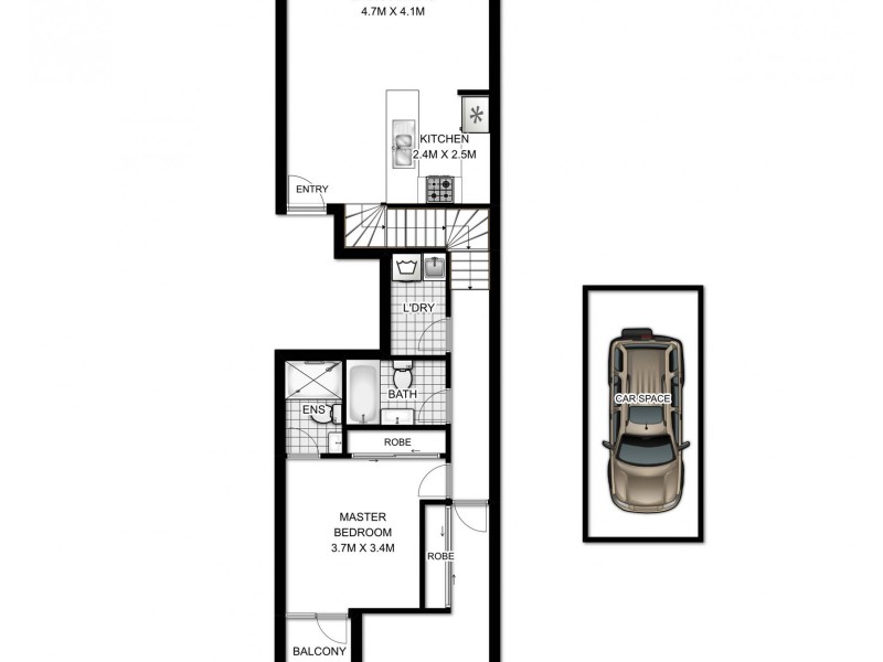 40/20-26 Marlborough Road, Homebush West NSW 2140 Floorplan