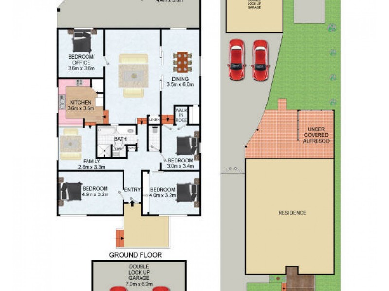 44 Yarram Street, Lidcombe NSW 2141 Floorplan