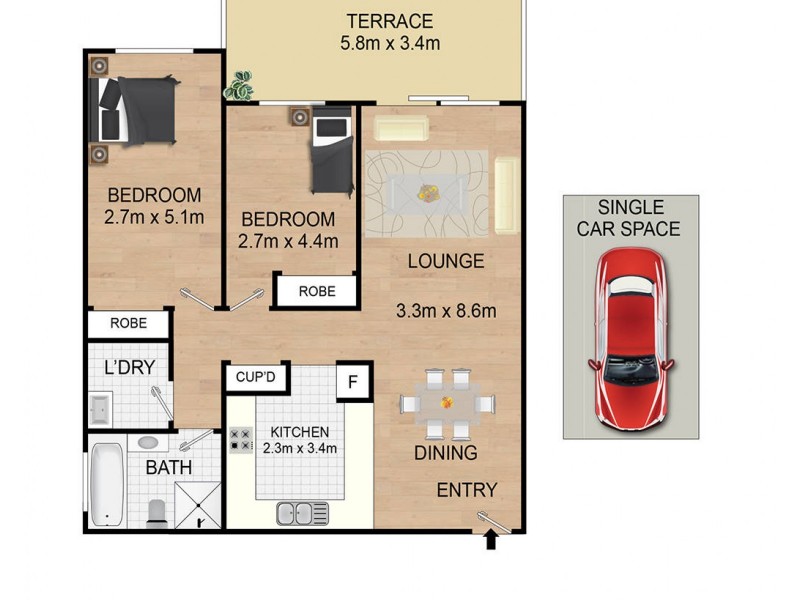10/38-40 Marlborough Road, Homebush West NSW 2140 Floorplan