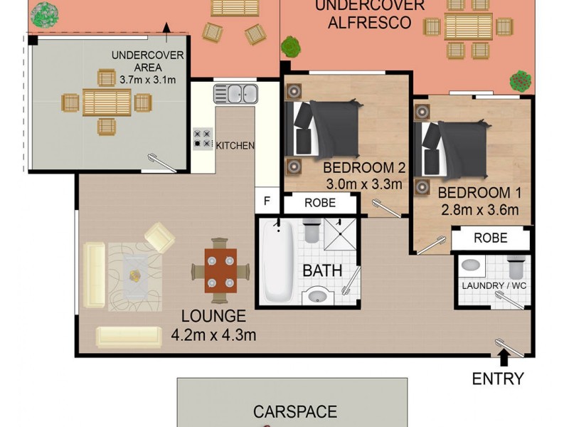 9/47-53 Hampstead Road, Homebush West NSW 2140 Floorplan