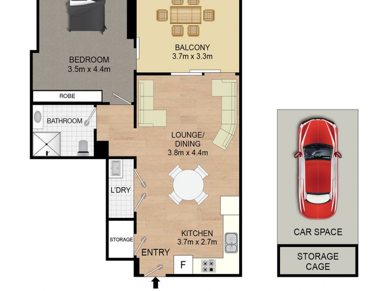 68/172 Parramatta Road, Homebush NSW 2140 Floorplan