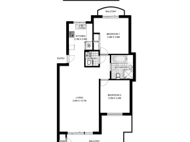 5/9-17 Eastbourne Road, Homebush West NSW 2140 Floorplan