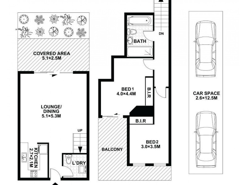 28/23-31 Hornsey Road, Homebush West NSW 2140 Floorplan