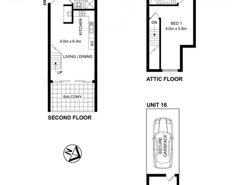 15/158 Hampden Road, Artarmon NSW 2064 Floorplan