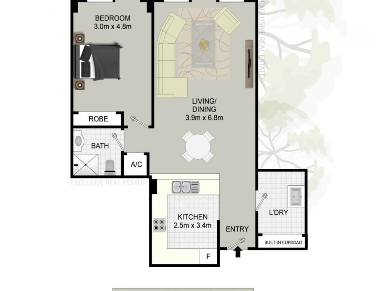 152/1-3 Beresford Road, Strathfield NSW 2135 Floorplan