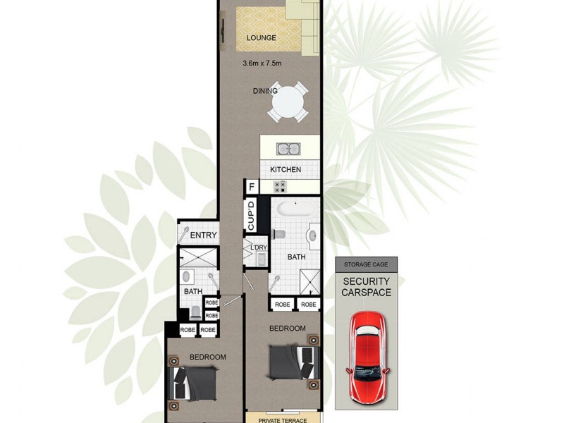 134/38 Shoreline Drive, Rhodes NSW 2138 Floorplan