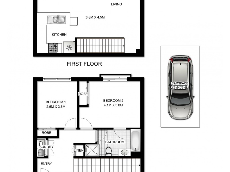 19/68 Courallie Avenue, Homebush West NSW 2140 Floorplan
