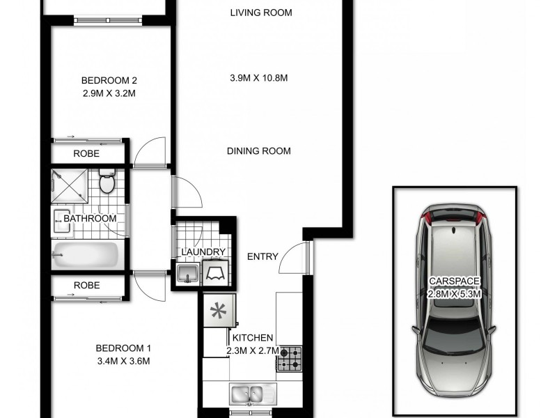 17/19-27 Eastbourne Road, Homebush West NSW 2140 Floorplan