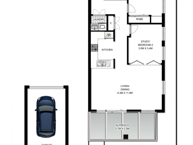 4/255 Concord Road, Concord West NSW 2138 Floorplan