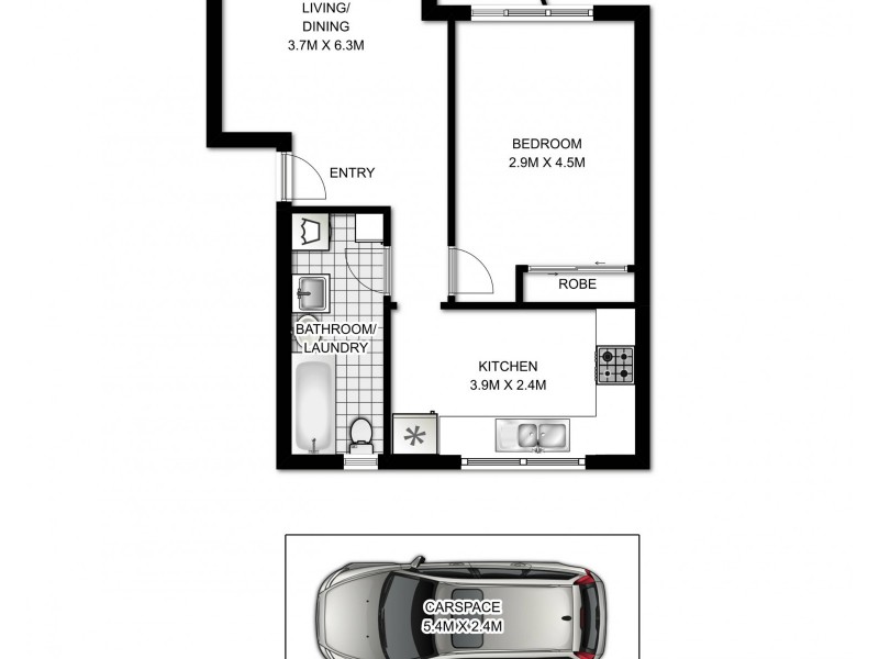 2/26 Hampstead Road, Homebush West NSW 2140 Floorplan