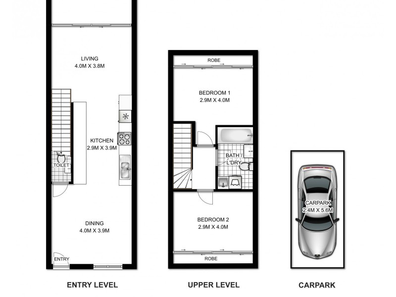 47/9-21 Hillcrest Street, Homebush NSW 2140 Floorplan