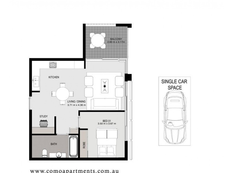 305/19-23 Short Street, Homebush NSW 2140 Floorplan