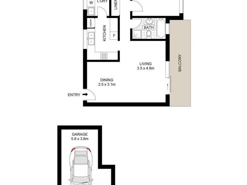 11/23-27 Oxford Street, Mortdale NSW 2223 Floorplan