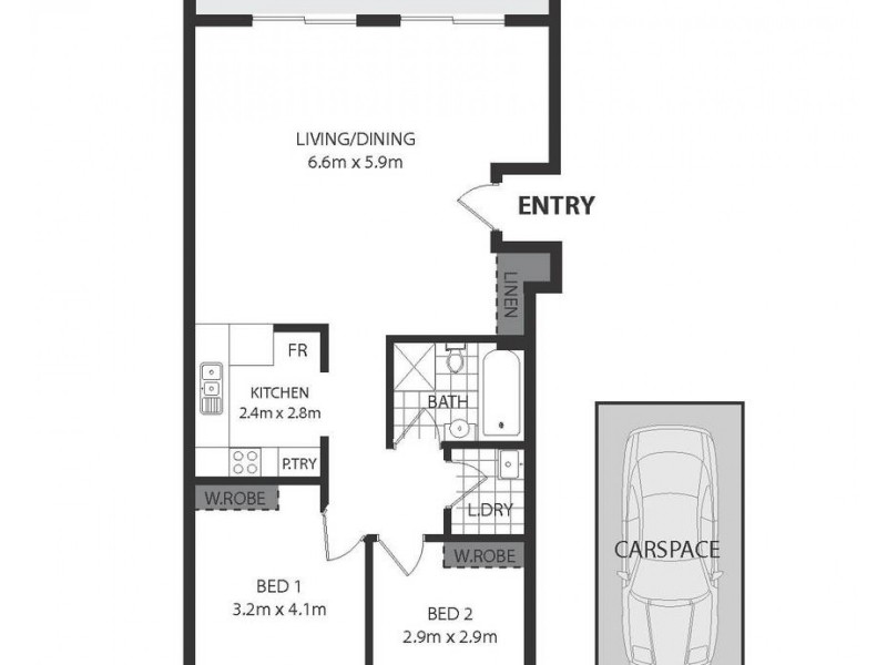 6/38 Marlborough Road, Homebush West NSW 2140 Floorplan