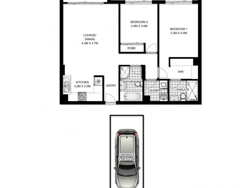 22/146-152 Parramatta Road, Homebush NSW 2140 Floorplan