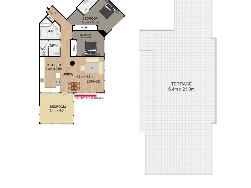 117/81 Church Street, Lidcombe NSW 2141 Floorplan