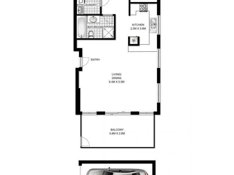 22/11-13 Crane Street, Homebush NSW 2140 Floorplan