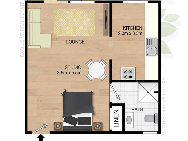 6/38 Brown Street, Newtown NSW 2042 Floorplan