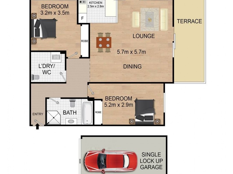 26/10-14  Crane Street, Homebush NSW 2140 Floorplan