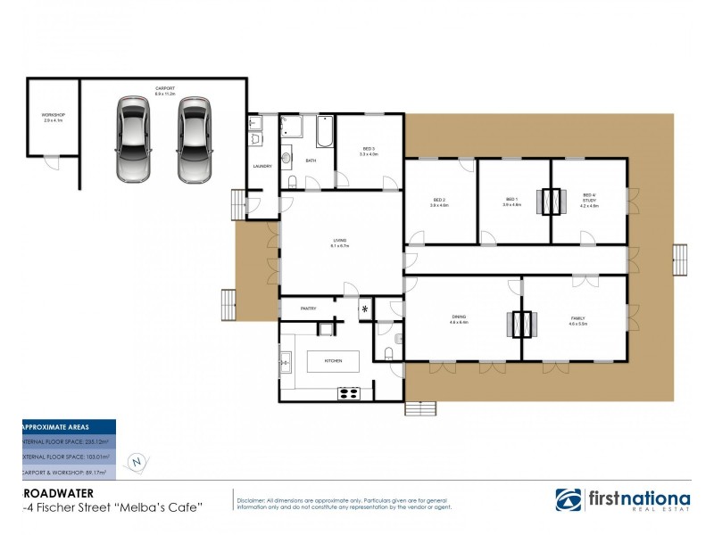 2-4 Fischer Street, Broadwater NSW 2472 Floorplan