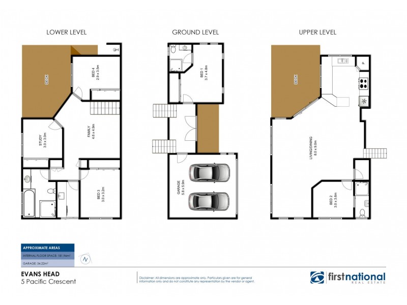 5 Pacific Crescent, Evans Head NSW 2473 Floorplan