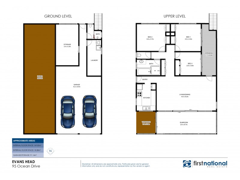 95 Ocean Drive, Evans Head NSW 2473 Floorplan