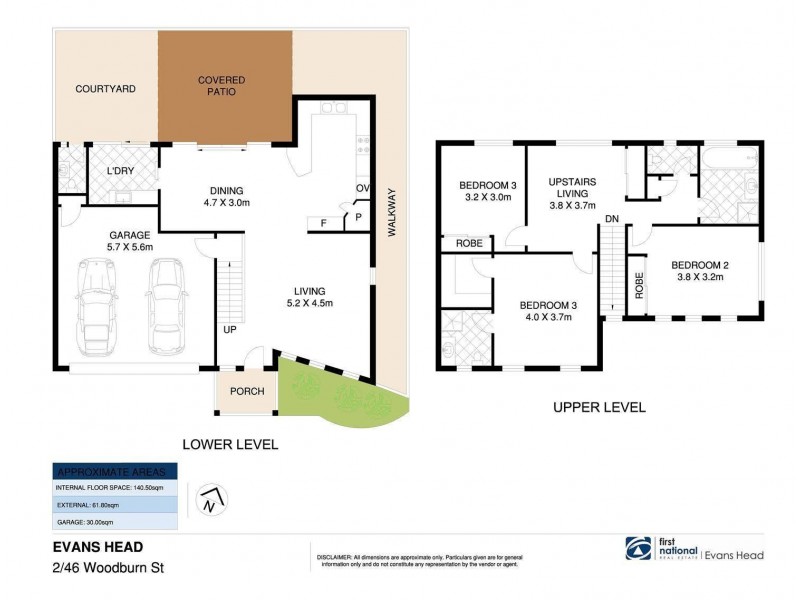 2/46 Woodburn Street, Evans Head NSW 2473 Floorplan