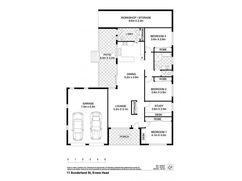 11 Sunderland Street, Evans Head NSW 2473 Floorplan