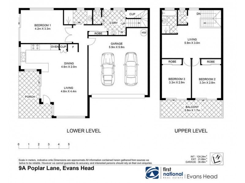 9A Poplar Lane, Evans Head NSW 2473 Floorplan