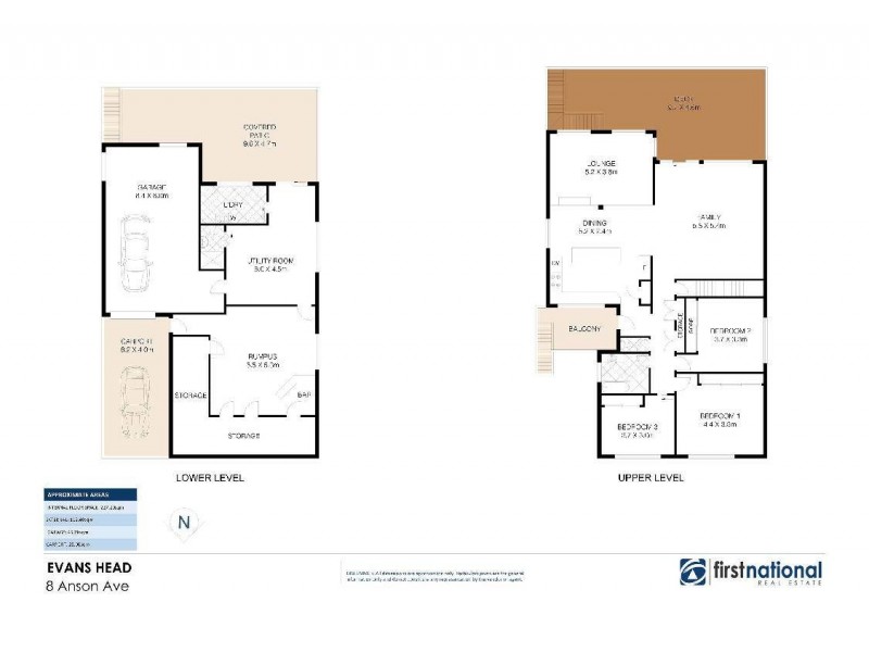 8 Anson Avenue, Evans Head NSW 2473 Floorplan