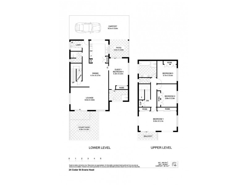 24 Cedar Street, Evans Head NSW 2473 Floorplan