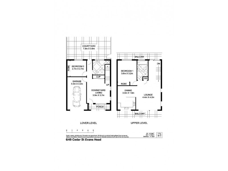 6/49 Cedar Street, Evans Head NSW 2473 Floorplan