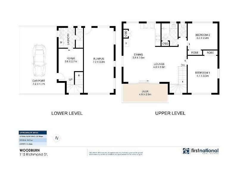 115 Richmond Street, Woodburn NSW 2472 Floorplan