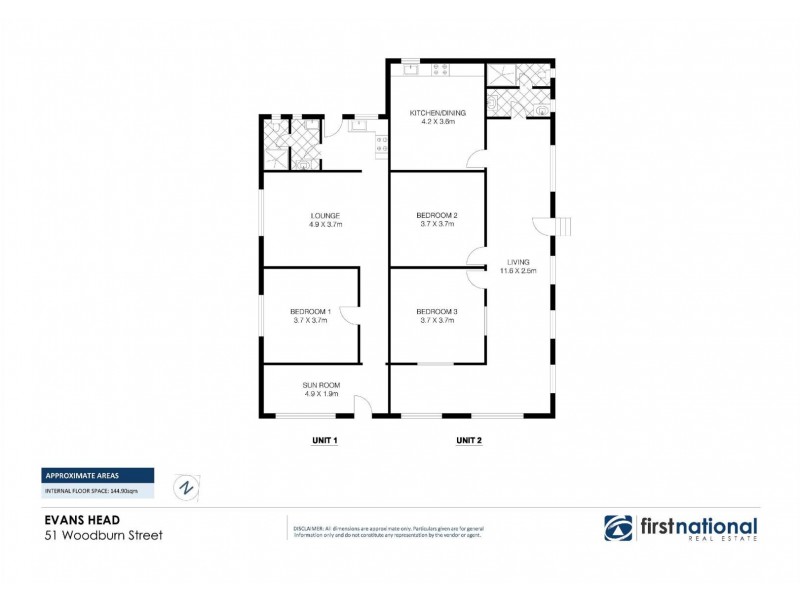 51 Woodburn Street, Evans Head NSW 2473 Floorplan
