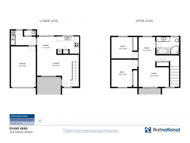 5/4 Flame Street, Evans Head NSW 2473 Floorplan