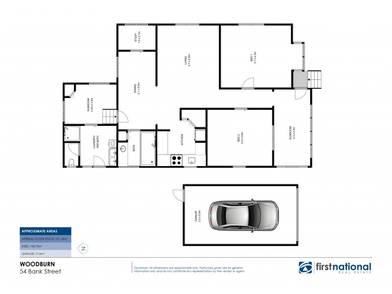 54 Bank Street, Woodburn NSW 2472 Floorplan