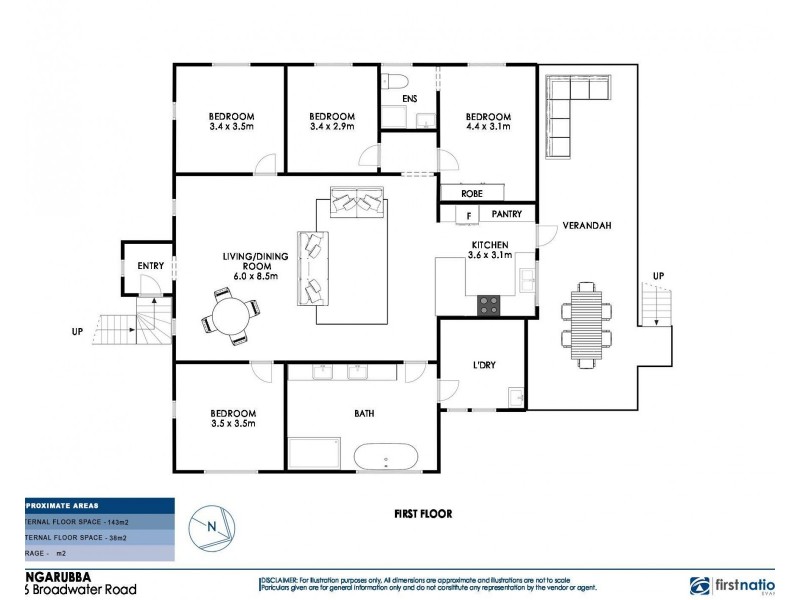 276 Broadwater Road, Dungarubba NSW 2480 Floorplan